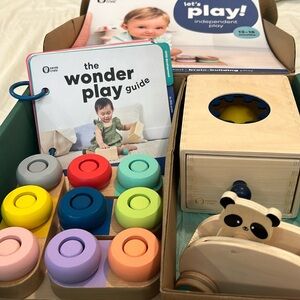 Panda crate 13-18 months let’s play